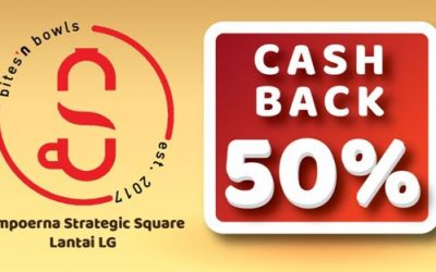 Cashback 50% DI BNB Sampoerna Strategic Square