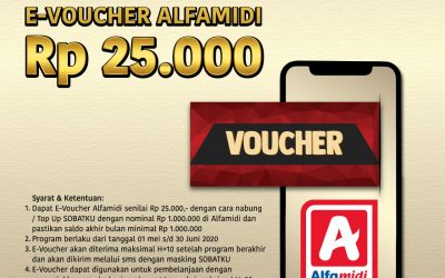DAPATKAN VOUCHER ALFAMIDI Rp 25,000