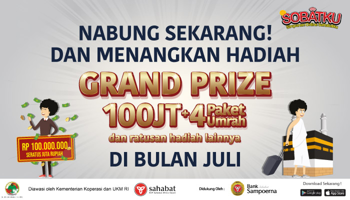 Undian Grand Prize Juli 2020
