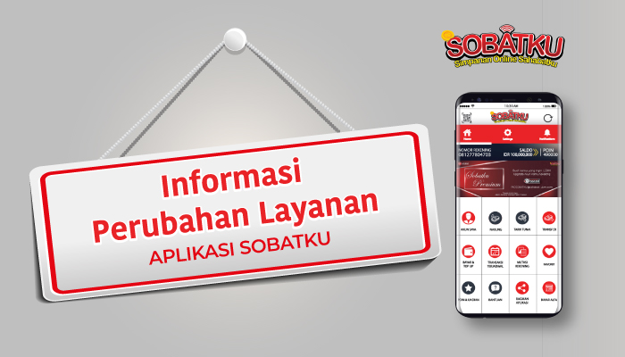 Informasi Penghentian Bertahap Aplikasi SOBATKU