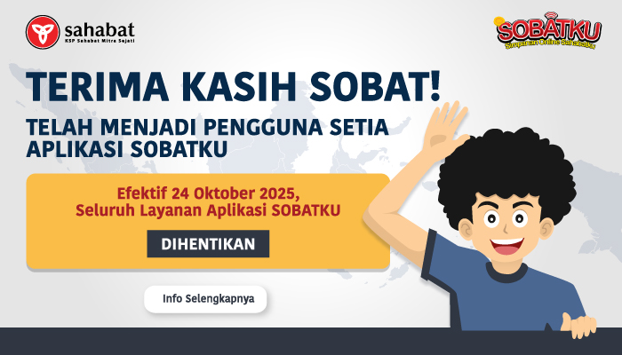 Terima kasih, Sobat!